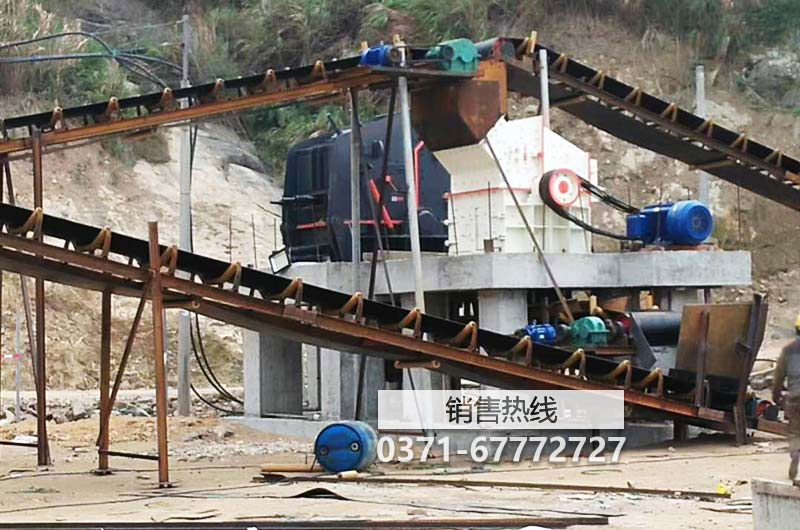 石头加工成沙子的机器,时产600吨的石子生产线多少...