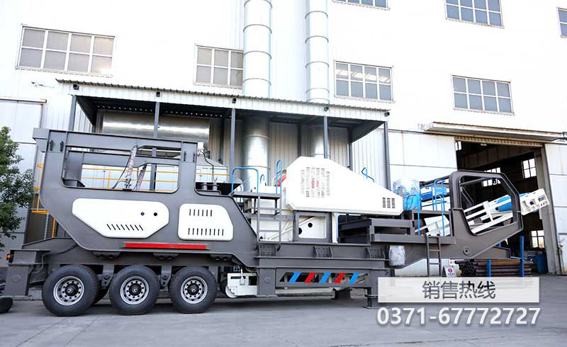 大型移动破碎制砂机 